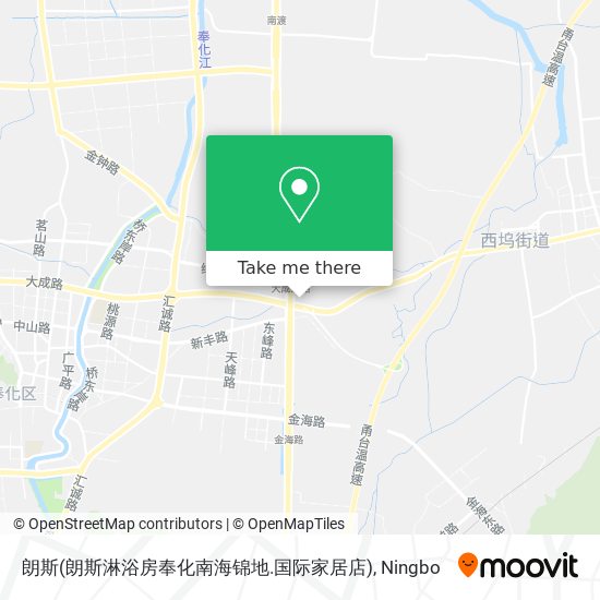 朗斯(朗斯淋浴房奉化南海锦地.国际家居店) map