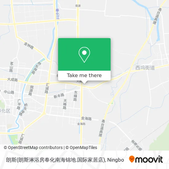 朗斯(朗斯淋浴房奉化南海锦地.国际家居店) map