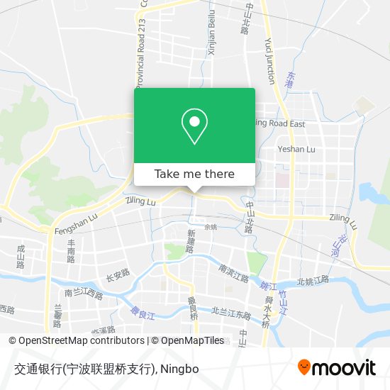 交通银行(宁波联盟桥支行) map