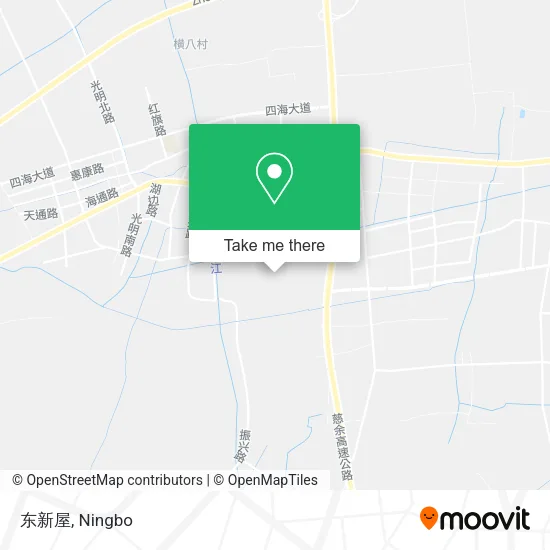 东新屋 map