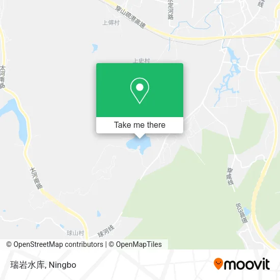 瑞岩水库 map