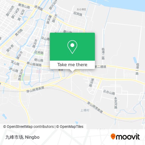 九峰市场 map