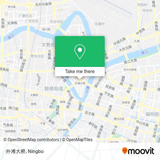 外滩大桥 map