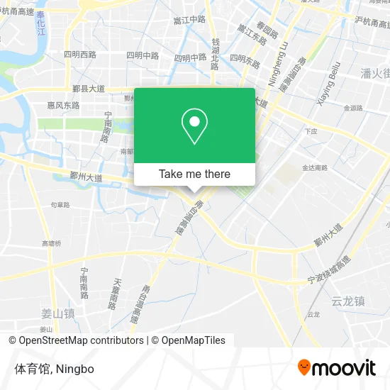 体育馆 map