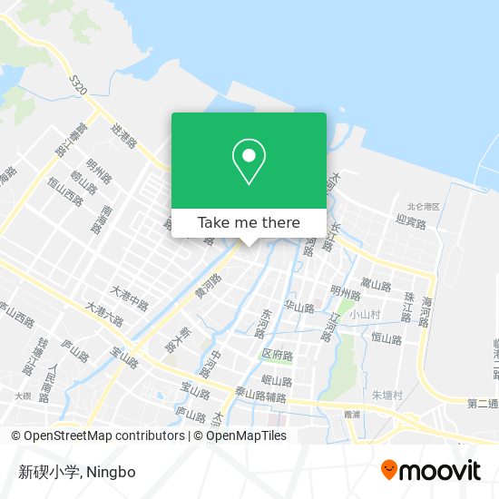 新碶小学 map