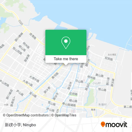 新碶小学 map