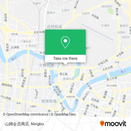 山姆会员商店 map