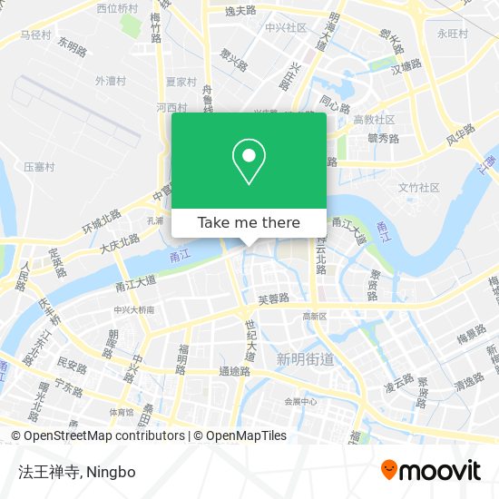 法王禅寺 map