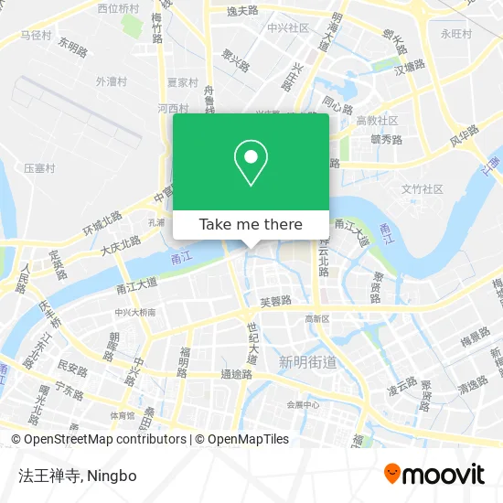 法王禅寺 map