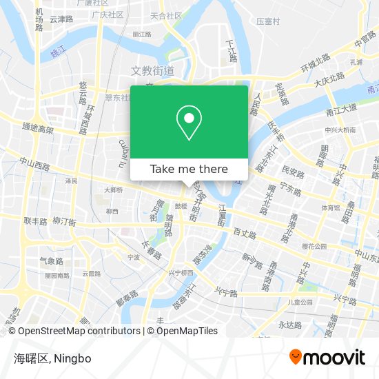海曙区 map