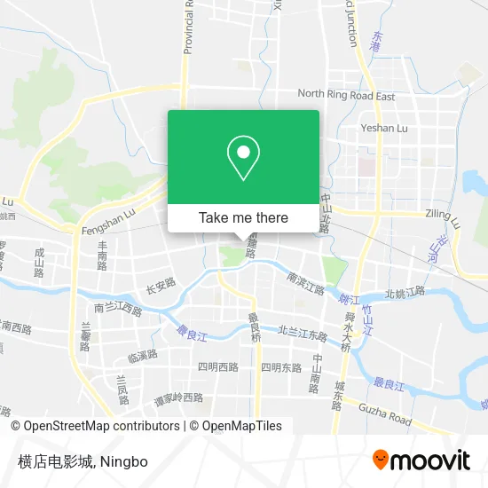 横店电影城 map