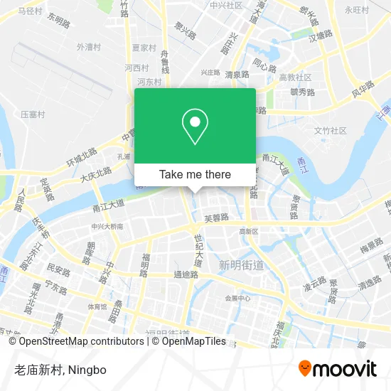 老庙新村 map