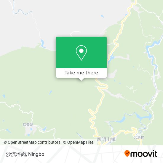 沙流坪岗 map
