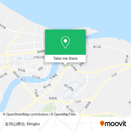 金鸡山瞭台 map