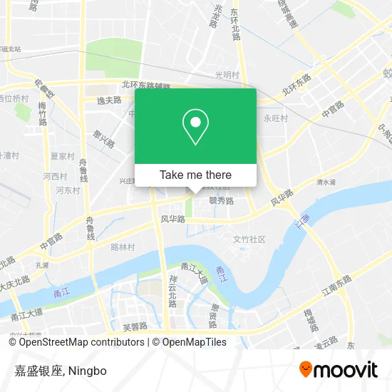 嘉盛银座 map