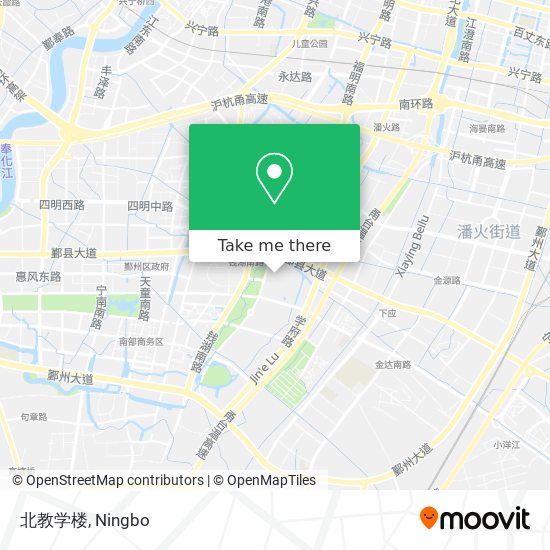 北教学楼 map