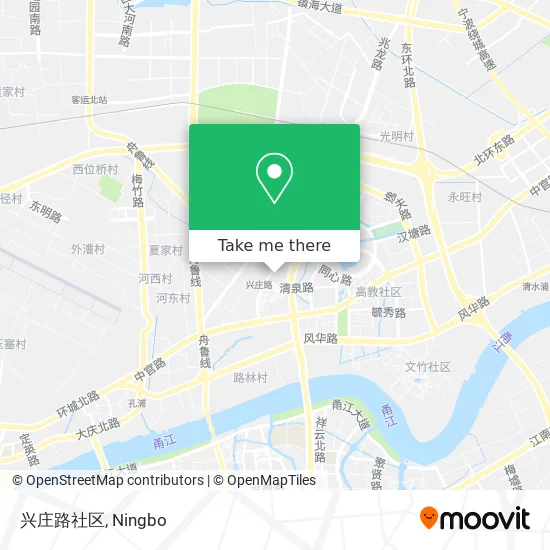 兴庄路社区 map