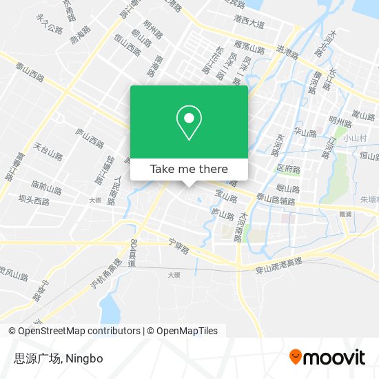 思源广场 map
