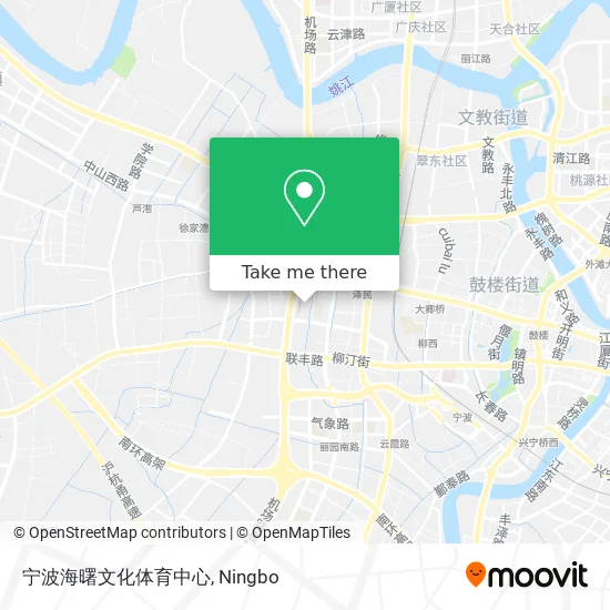 宁波海曙文化体育中心 map