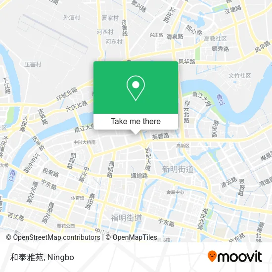 和泰雅苑 map