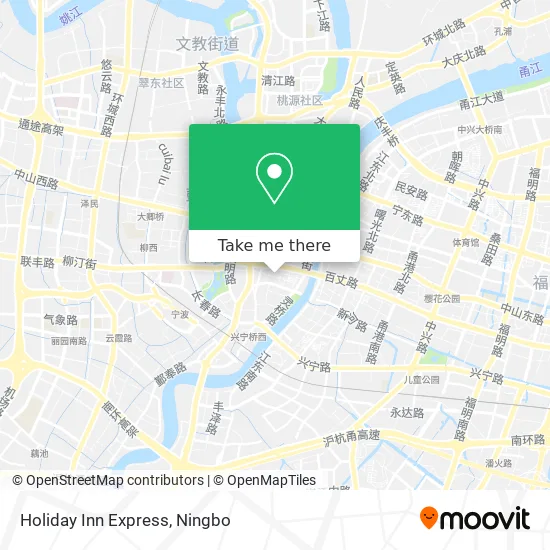 Holiday Inn Express map