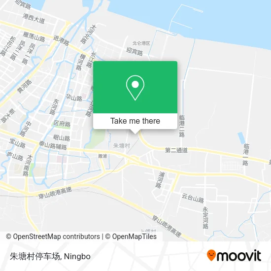 朱塘村停车场 map