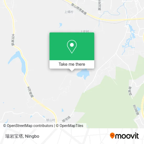 瑞岩宝塔 map