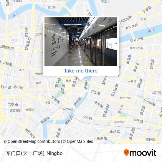 东门口(天一广场) map