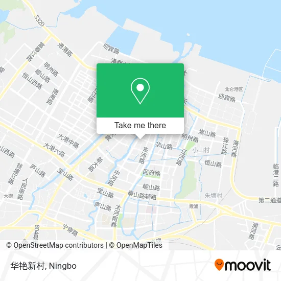 华艳新村 map