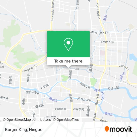 Burger King map