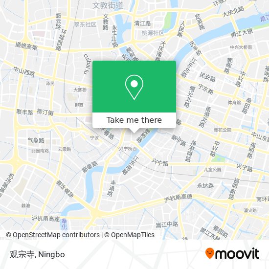 观宗寺 map