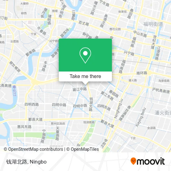 钱湖北路 map