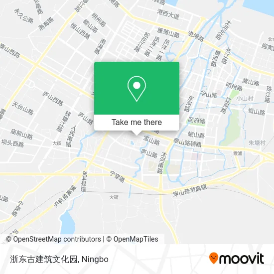 浙东古建筑文化园 map