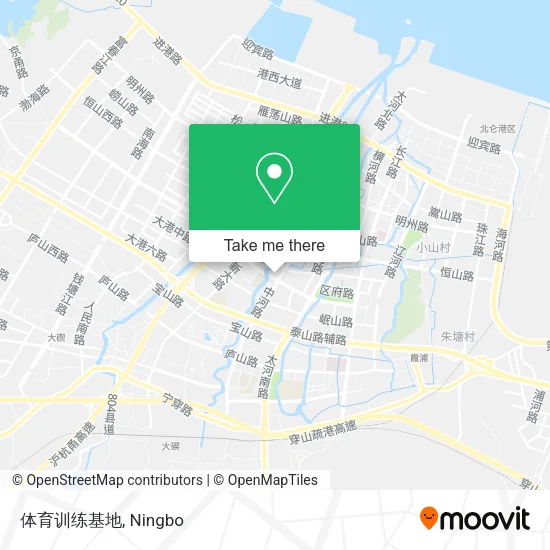 体育训练基地 map