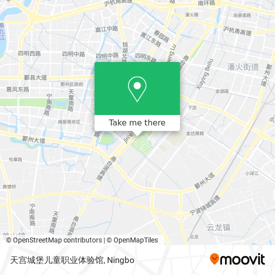 天宫城堡儿童职业体验馆 map