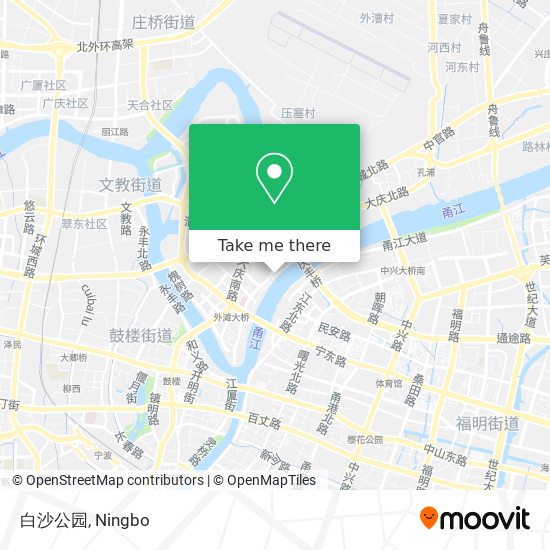 白沙公园 map