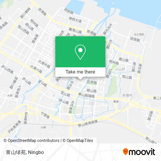 黄山绿苑 map