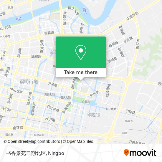 书香景苑二期北区 map