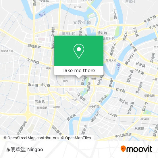 东明草堂 map