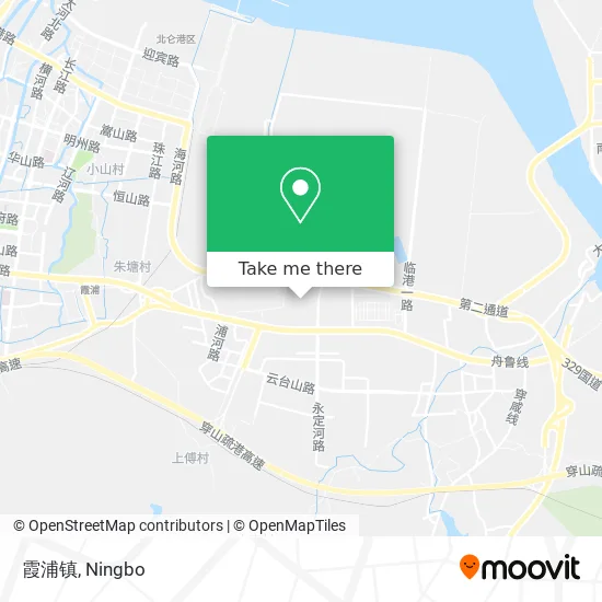 霞浦镇 map