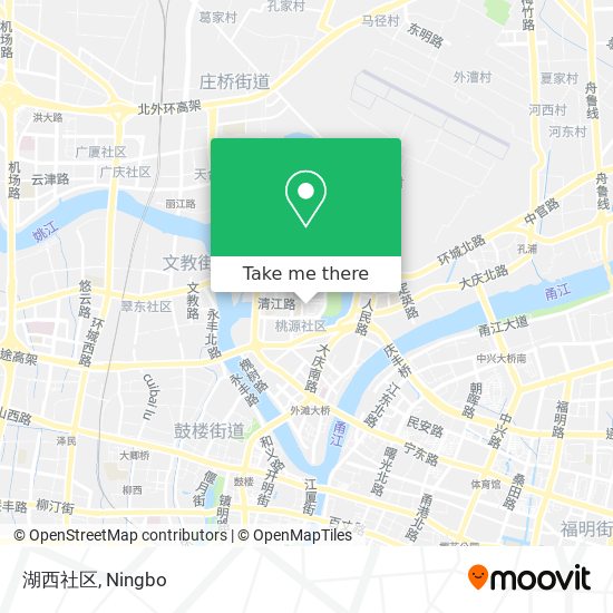 湖西社区 map