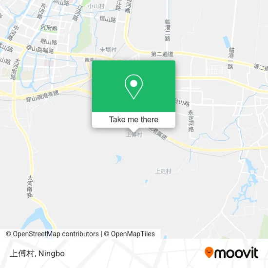 上傅村 map