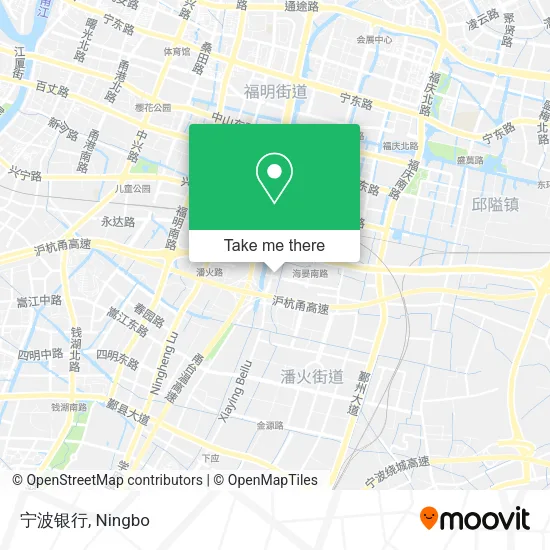 宁波银行 map