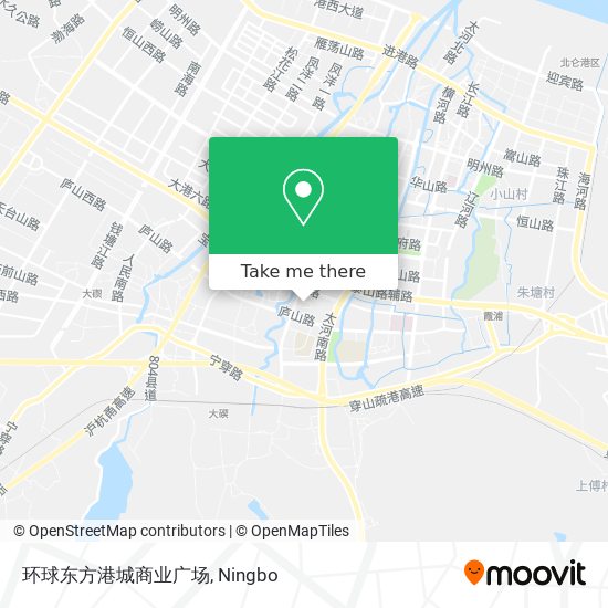 环球东方港城商业广场 map