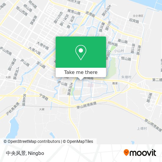 中央风景 map