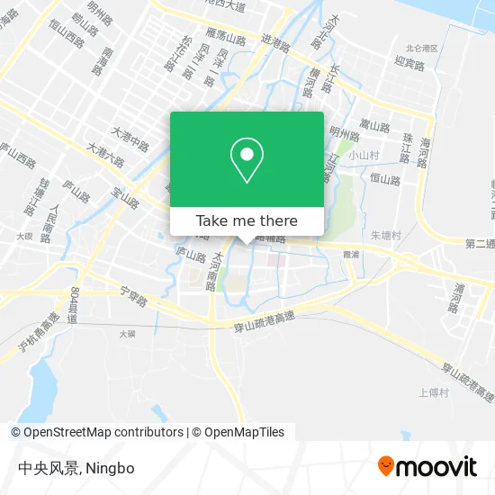 中央风景 map