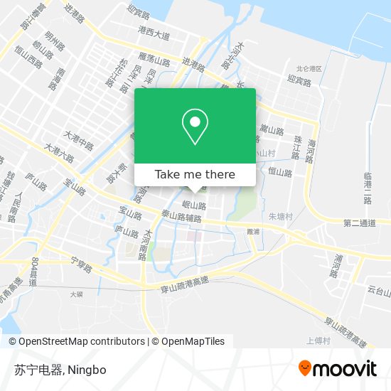 苏宁电器 map
