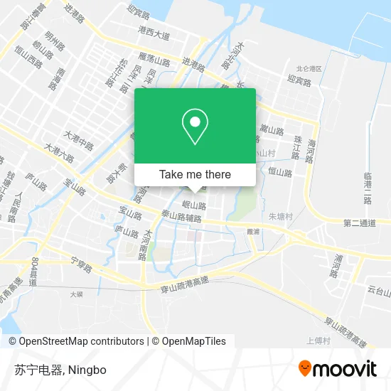苏宁电器 map