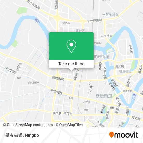 望春街道 map