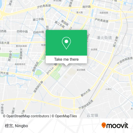 檀宫 map